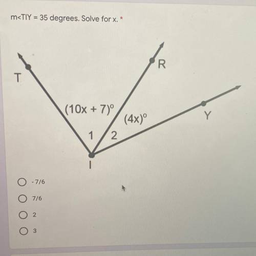 Geometry help!
Solve for x.