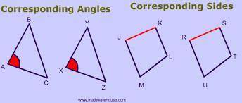 NEED HELP 
What side corresponds to KL? 
What angle corresponds to angle RST?