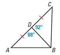 I need a quick answer please!!

Which of the following is NOT true about the diagram below? m∠CDB