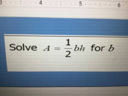 Please help me on this it is literal equation