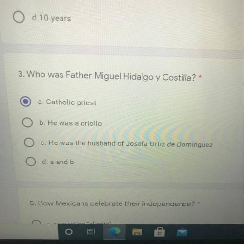 3. Who was Father Miguel Hidalgo y Costilla?