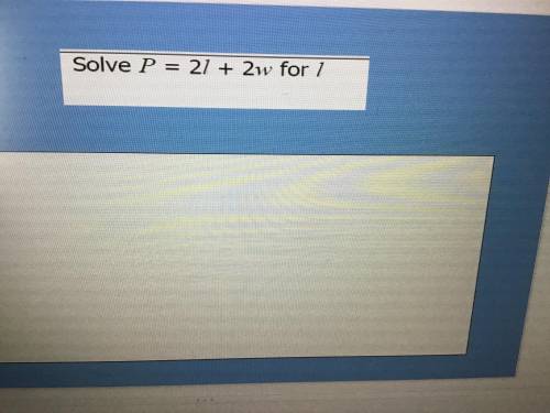 It is literal equations please help me