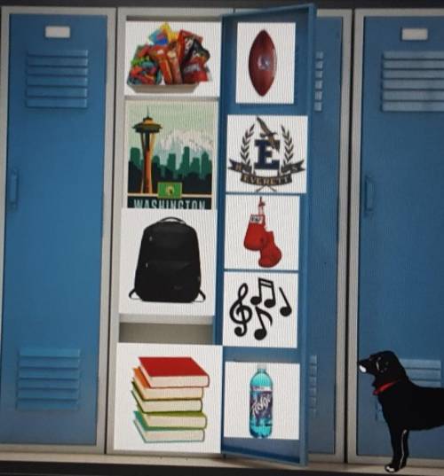 After posting your Locker on Padlet, go take a look at other students lockers. Find 3 other student