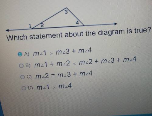 PLEASE HELP ASAP!! which statement about the diagram is true?