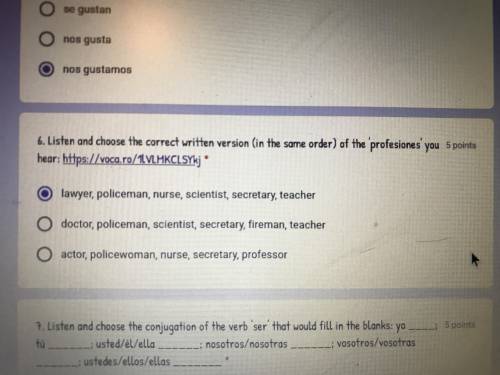 Number 7 is what I need help on please