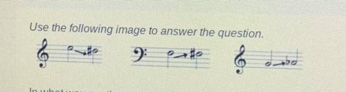 In what way are the notes changing?

A. By a whole step
B. By half step
C. By a mixture of whole a