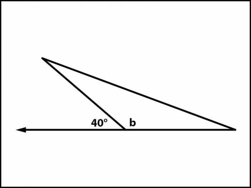 (NEED ASAP) what is the measure of ∠b?