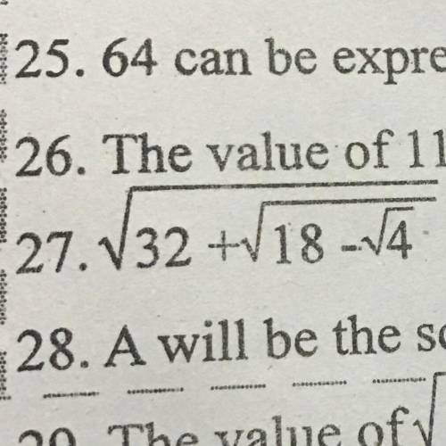 I want the answer of question 27 with explanation