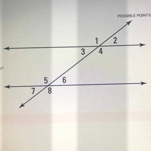 Which angles would be corresponding in the image shown?

0 2&6
0 7&4
0 1&4
0 5&6