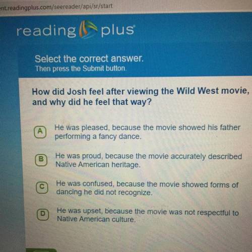 How did Josh feel after viewing the Wild West movie,
and why did he feel that way?