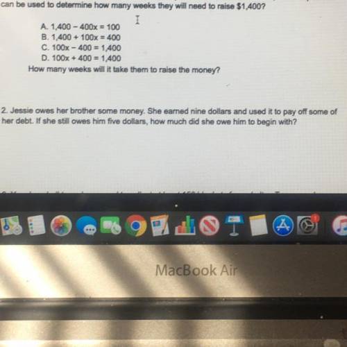 What’s the answer for this word problem