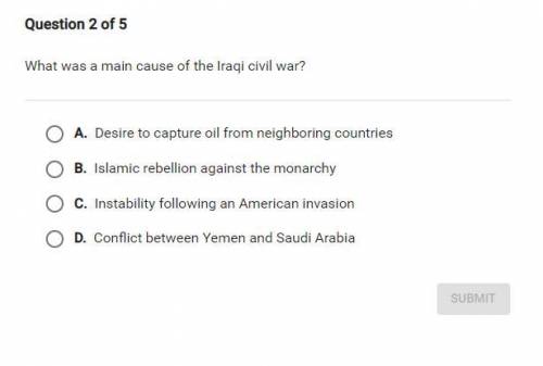 What was a main cause of the iraqi civil war