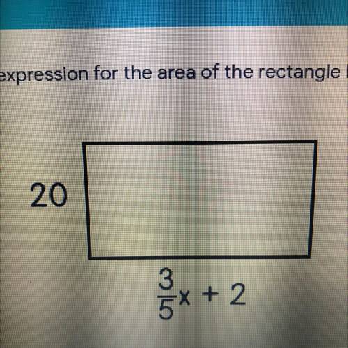 HELP FAST PLEASE
2. Write a simplified expression for the area of the rectangle below.