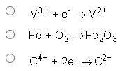 Which of these is an oxidation half-reaction?