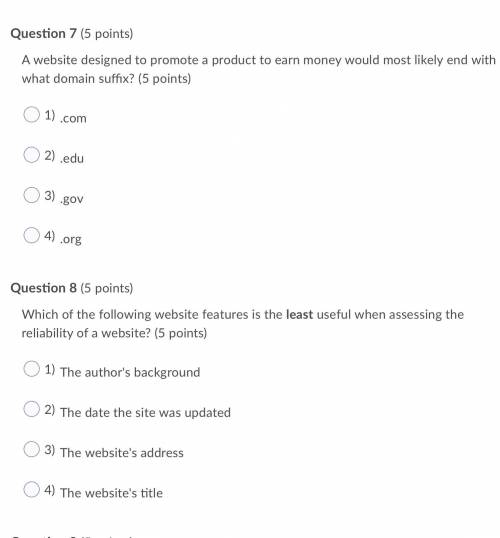 Help with all these questions