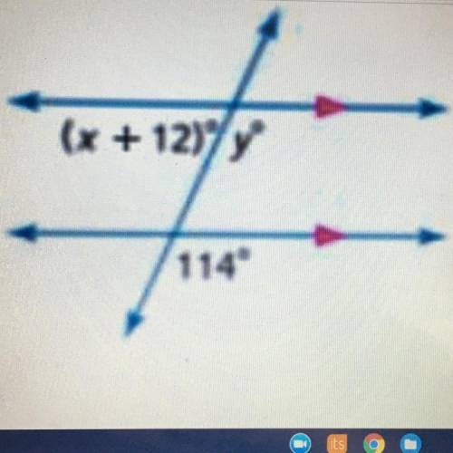 FIND VALUE OF X AND Y