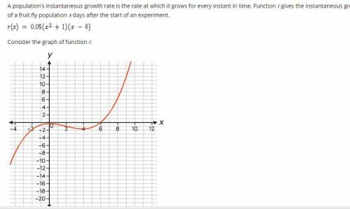 A population’s instantaneous growth rate is the rate at which it grows for every instant in time. F