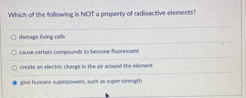 Which of the following is NOT a property of Radioactive Elements?