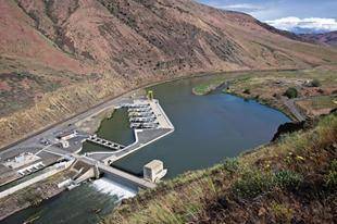 The image shows a dam on the Yakima River in Washington.

What effects have this and other dams ha