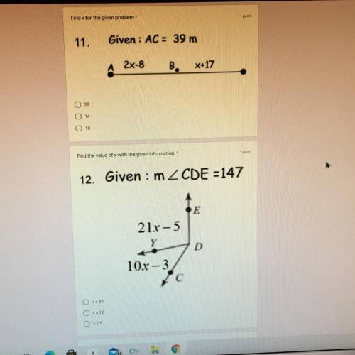 Help with these two questions?
