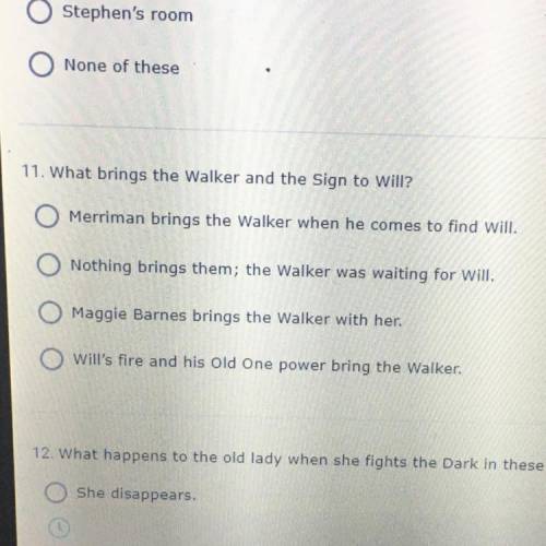 What brings the Walker and the Sign to Will?

If you answer this you will be my new best friend