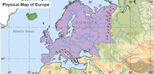~BRAINLIEST!!~

Review the map.
------------------------~
Where is Europe located in relation to t