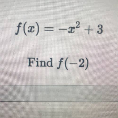 F(x)=-x^2+3 pls help