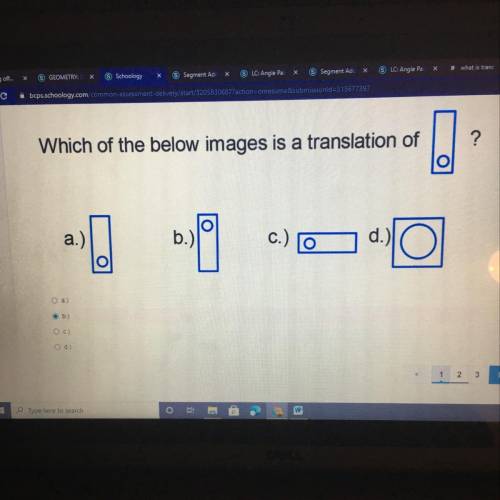 Which of the below images is a translation of (the picture )