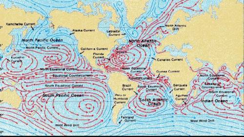 Please,Please Help thank you (:

Look closely at the map of currents The red currents are war