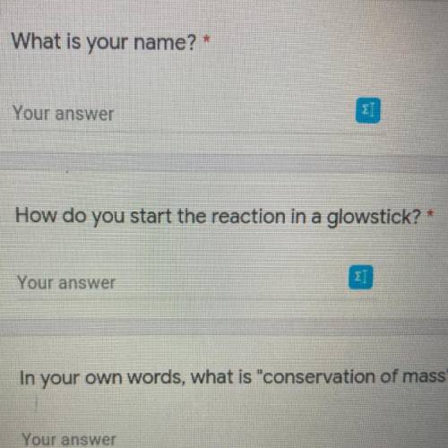 How do you start the reaction in a glow stick