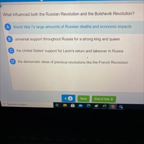 What influenced both the Russian revolution and the Bolshevik revolution