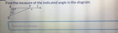 Need A Expert Answer! Find The Measure Of The indicated Angle In The Diagram.