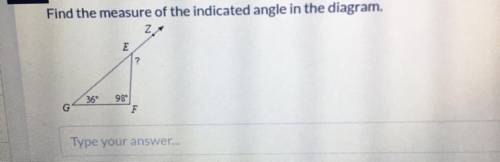Expert Answer Please Due Soon! Find The Measure Of The indicated Angle In The Diagram.