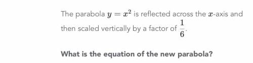 What is the equation of the new parabola?
