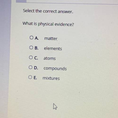 What is physical evidence