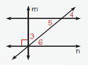 Which two theorems would justify that m∠4 = m∠6, given that m∠5 = m∠6 in the diagram below?

verti