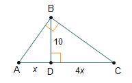 What is the value of x?

Group of answer choices
5 units
2 units
3 units
8 units
