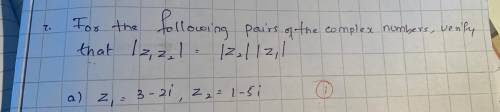 Please help!
Complex numbers.
It’s urgent.