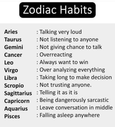 What does your zodiac sign say about you?