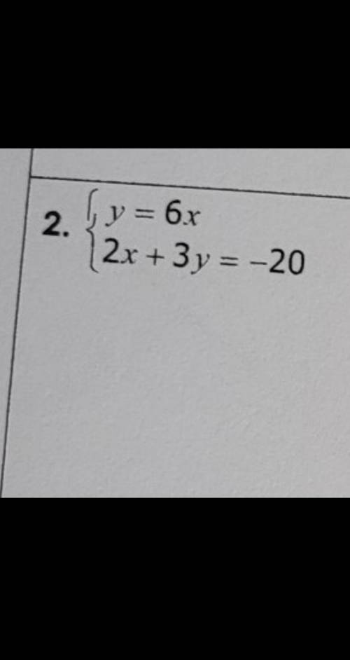 I need help with this problem.please helpDirections: Solve each system by substitution.