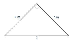 HELP PLEASE ANSWER

Find the length of the unknown side. Round your answer to the nearest whole nu