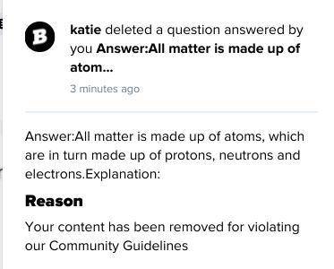 Who else is gets questions ans answers deleted by Katie even though the answer was accurate,