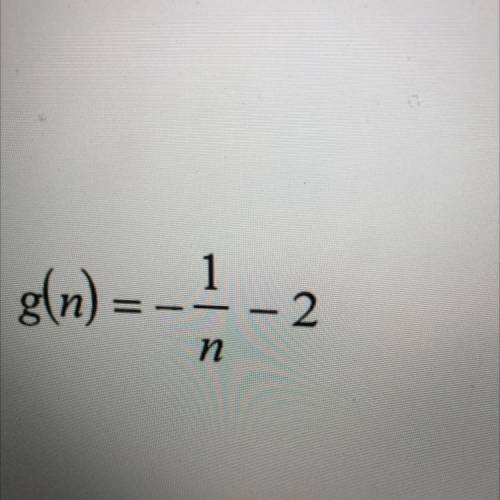 How do I find the inverse of this problem?