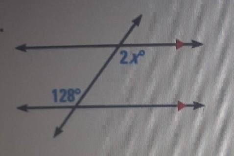 Geometry Help, you have to know what the angle is to solve the x