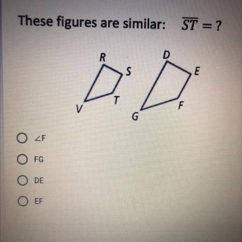 These figures are similar: ST = ?