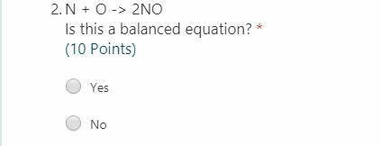 Is this a balanced equation?