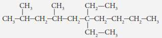 Escriba el nombre de los siguientes hidrocarburos: