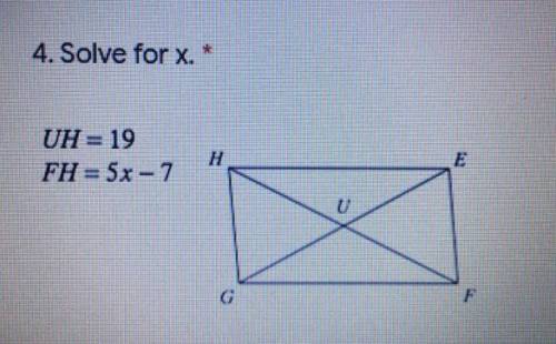 Solve for x. I really need help!