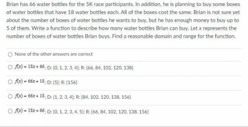 Brian has 66 water bottles for the 5K race participants. In addition, he is planning to buy some bo