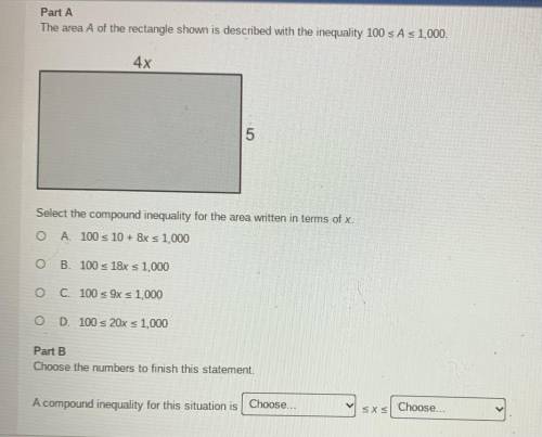 Please help me ASAP with part A and B